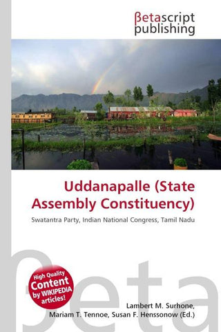 Uddanapalle (State Assembly Constituency)