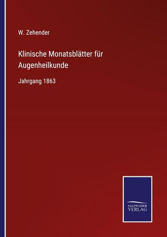 Klinische Monatsblätter für Augenheilkunde