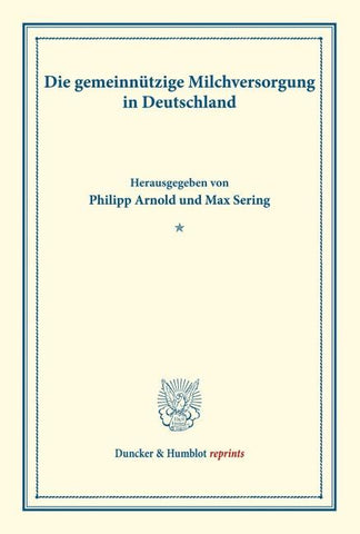 Die gemeinnützige Milchversorgung in Deutschland.