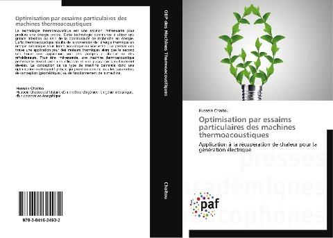 Optimisation par essaims particulaires des machines thermoacoustiques