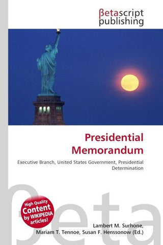 Presidential Memorandum