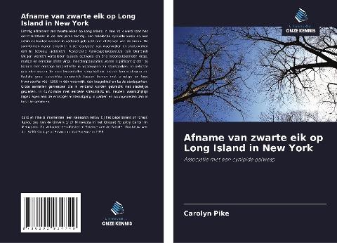 Afname van zwarte eik op Long Island in New York