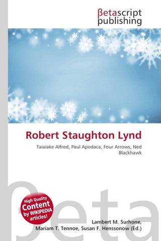 Robert Staughton Lynd
