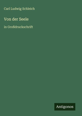 Von der Seele