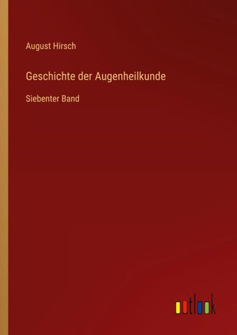 Geschichte der Augenheilkunde