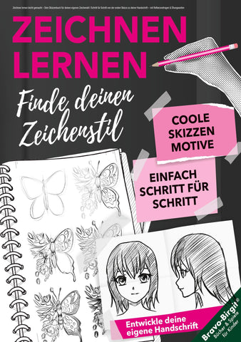 Zeichnen lernen leicht gemacht – Dein Skizzenbuch für deinen eigenen Zeichenstil