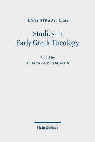Studies in Early Greek Theology