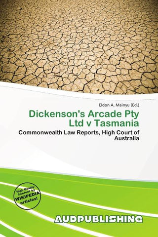 Dickenson's Arcade Pty Ltd v Tasmania