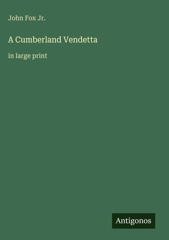 A Cumberland Vendetta
