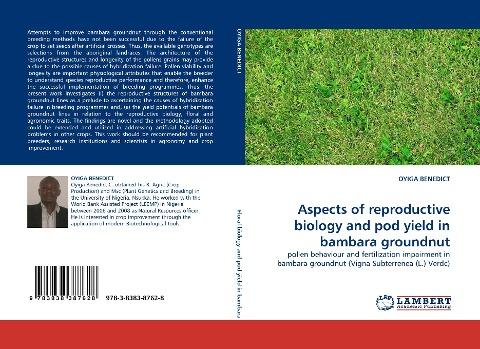 Aspects of reproductive biology and pod yield in bambara groundnut