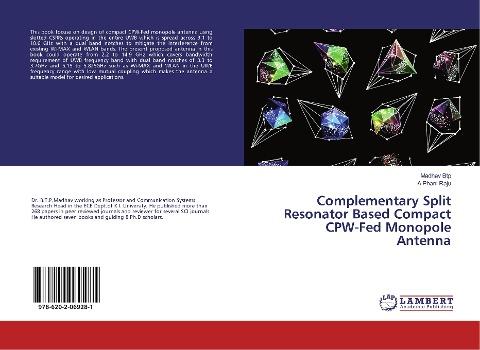 Complementary Split Resonator Based Compact CPW-Fed Monopole Antenna