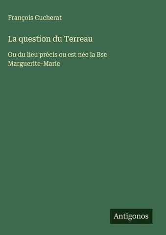 La question du Terreau