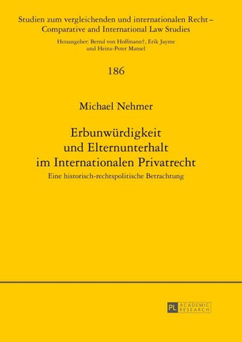 Erbunwürdigkeit und Elternunterhalt im Internationalen Privatrecht