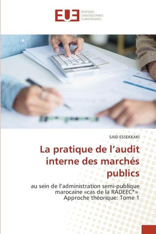 La pratique de l'audit interne des marchés publics