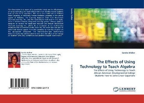 The Effects of Using Technology to Teach Algebra