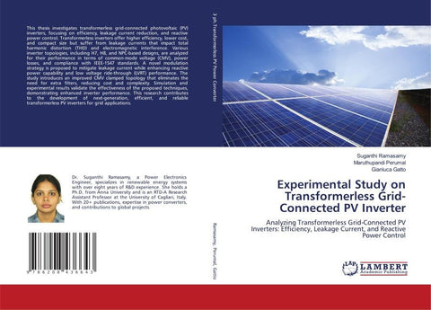 Experimental Study on Transformerless Grid-Connected PV Inverter
