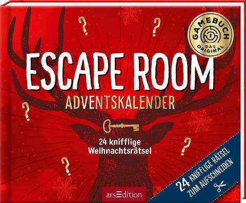 24 knifflige Weihnachtsrätsel. Escape Room Adventskalender