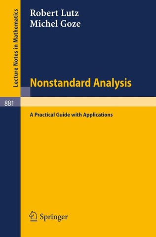 Nonstandard Analysis.