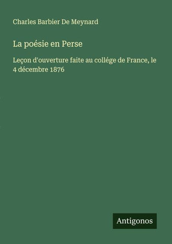 La poésie en Perse