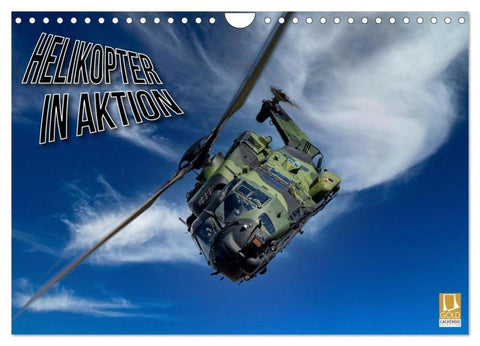 Helikopter in Aktion (Wandkalender 2026 DIN A4 quer), CALVENDO Monatskalender
