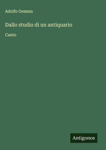 Dallo studio di un antiquario