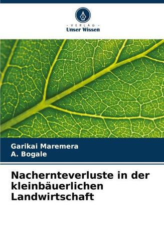 Nachernteverluste in der kleinbäuerlichen Landwirtschaft