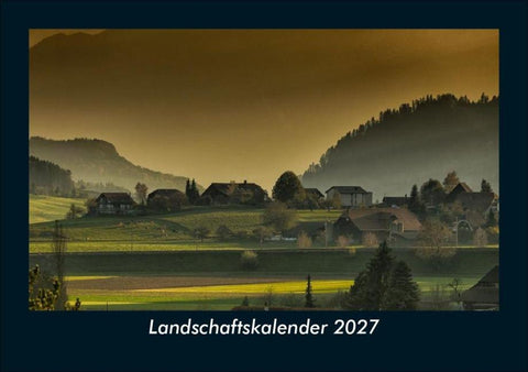 Landschaftskalender 2027 Fotokalender DIN A5