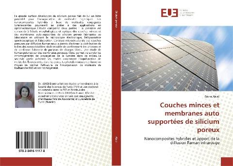 Couches minces et membranes auto supportées de silicium poreux