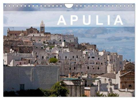 Apulia (Wall Calendar 2026 DIN A4 landscape), CALVENDO 12 Month Wall Calendar
