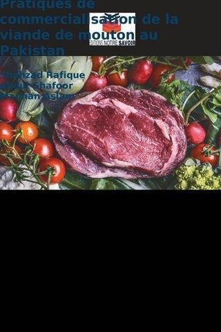 Pratiques de commercialisation de la viande de mouton au Pakistan
