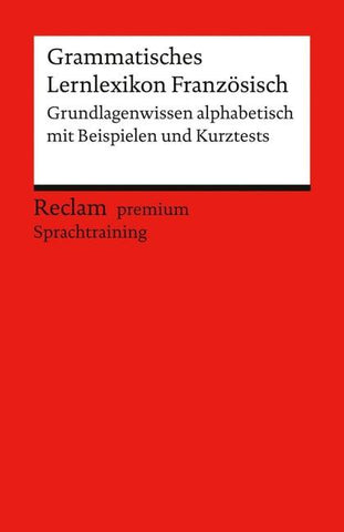 Grammatisches Lernlexikon Französisch