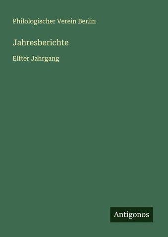 Jahresberichte