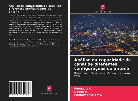 Análise da capacidade de canal de diferentes configurações de antena