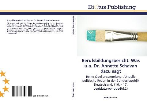 Berufsbildungsbericht. Was u.a. Dr. Annette Schavan dazu sagt
