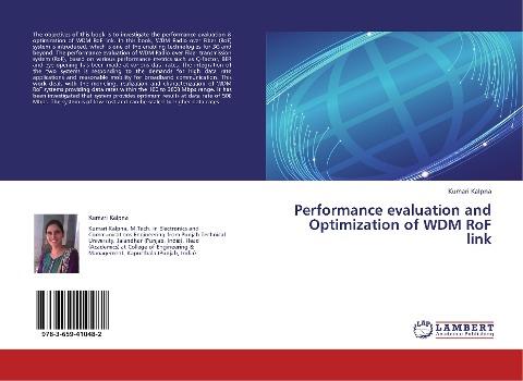 Performance evaluation and Optimization of WDM RoF link