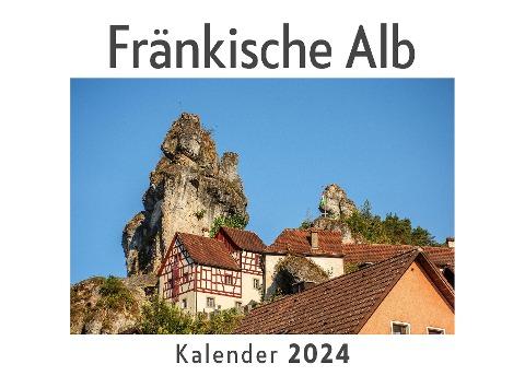 Fränkische Alb (Wandkalender 2024, Kalender DIN A4 quer, Monatskalender im Querformat mit Kalendarium, Das perfekte Geschenk)