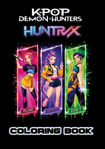 Kpop Demon Hunters Coloring Book