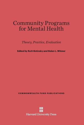 Community Programs for Mental Health