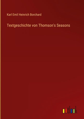 Textgeschichte von Thomson's Seasons