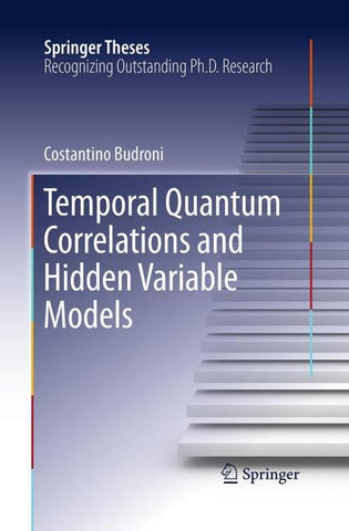 Temporal Quantum Correlations and Hidden Variable Models