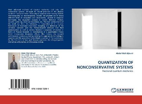 QUANTIZATION OF NONCONSERVATIVE SYSTEMS