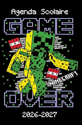 Minecraft Agenda Scolaire 2026-2027