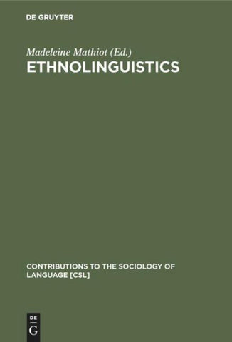 Ethnolinguistics
