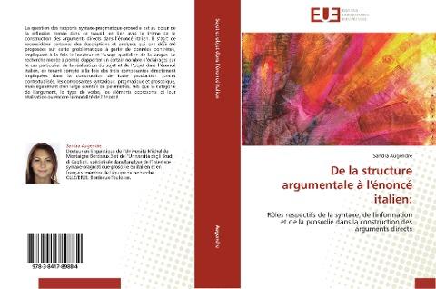 De la structure argumentale à l'énoncé italien: