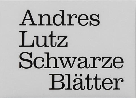 Schwarze Blätter