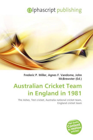 Australian Cricket Team in England in 1981