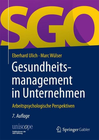 Gesundheitsmanagement in Unternehmen