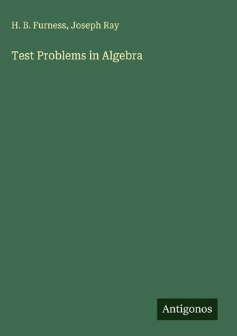 Test Problems in Algebra