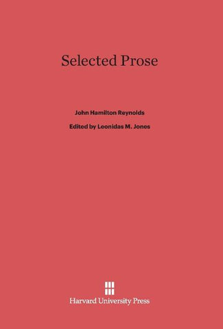 Selected Prose