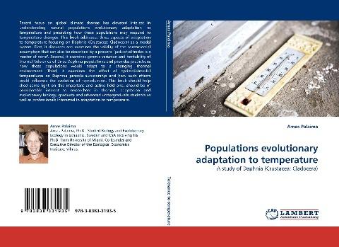 Populations evolutionary adaptation to temperature